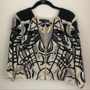 French Connection Sequin Jacket - XS